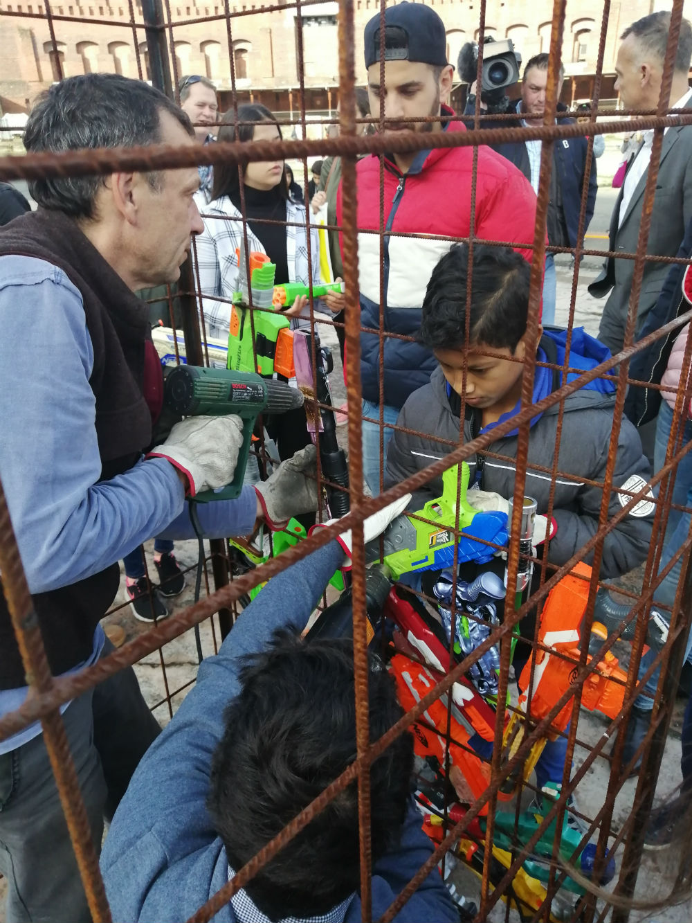 Прављење Скупптуре мира