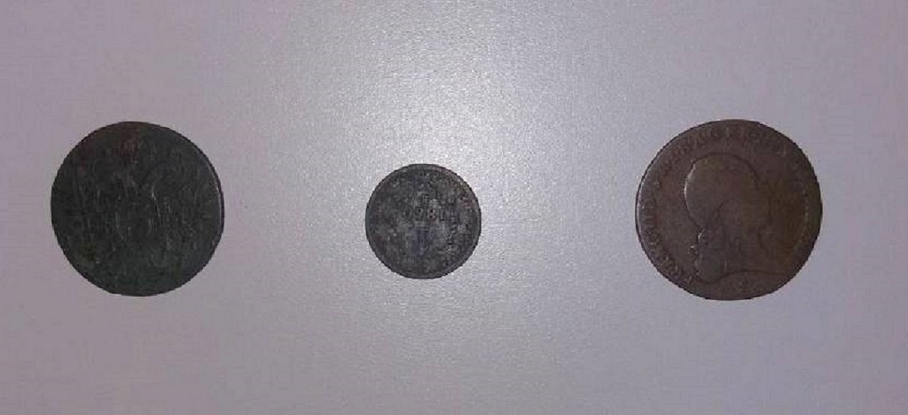 0 tri kovanice iz Panceva