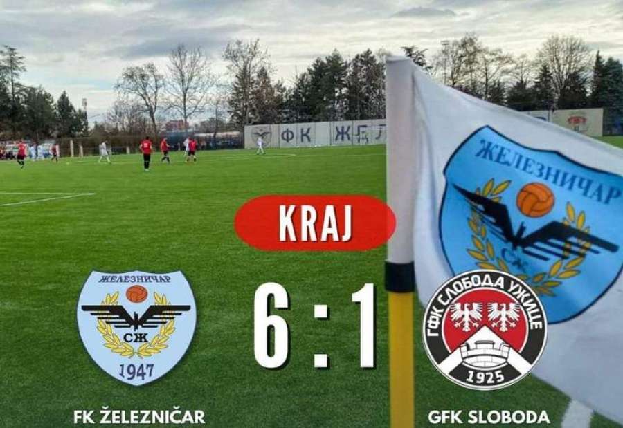 FK Železničar nalazi se na drugom mestu Mocartbet Prve Lige Srbije sa 43 boda