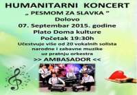 Humanitarni koncert “pesmom za Slavka”