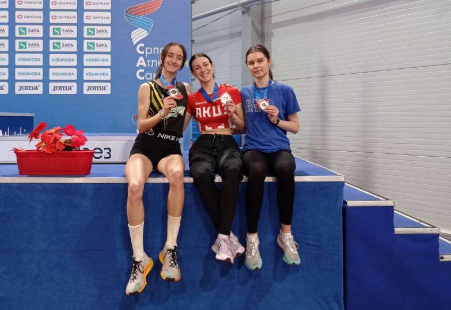 Atletičarka iz Pančeva Sanja Marić osvojila bronzanu medalju na Prvenstvu Srbije u dvorani