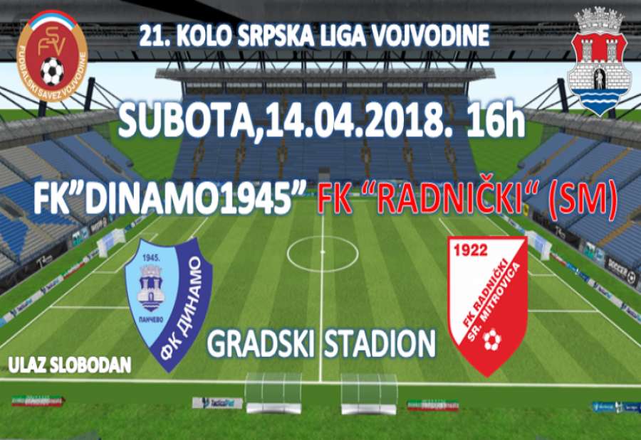 Fudbal: Dinamo i Radnički