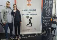Zorana Barjaktarović je izbačaj uradila sa 62 i trzaj sa 40 kg što joj je omogućilo visoko treće mesto