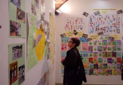 Na Divčibarama je krajem juna održano nekoliko kolonija za predškolce, a rezultati rada izloženi su večeras u Galeriji savremene umetnosti u Pančevu