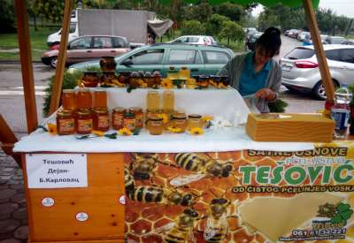 Med od suncokreta, ali i sve ostale vrste meda i pčelinji proizvodi predstavljeni su na Danima suncokreta u Pančevu