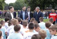 Ministar sporta i omladine Vanja Udovičić prvo je prisustvovao treningu FK Mundijal u Pančevu