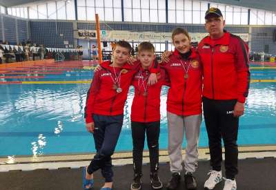 Plivački Sparte na takmičenju u Kikindi osvojili su pet medalja