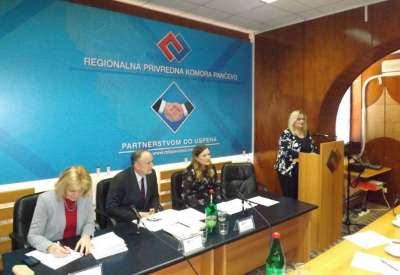 Danijela Lončar, načelnica Južnobanatskog upravnog okruga otvorila je sednicu