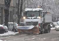 Čišćenje snega po ulicama prvog prioriteta