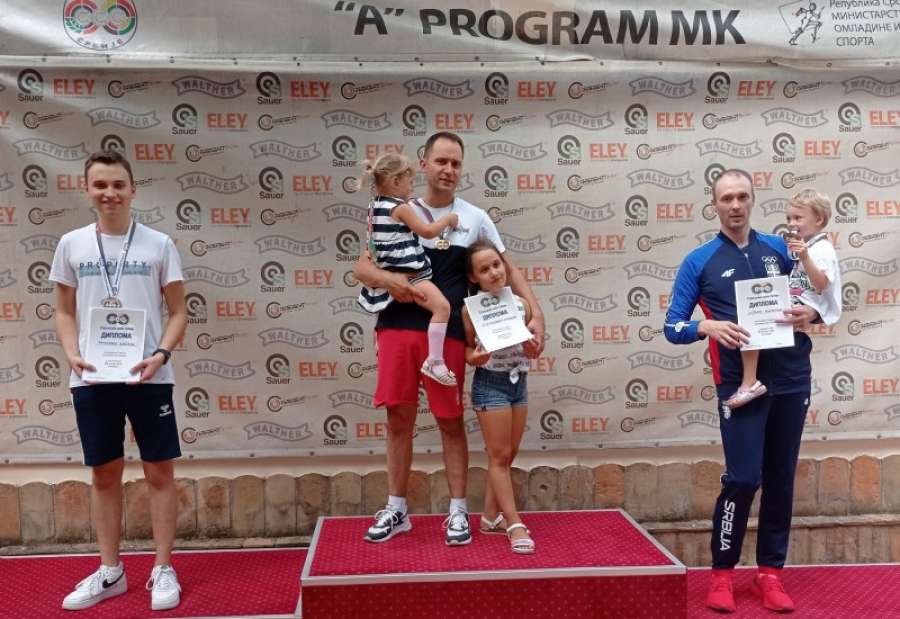 Pančevac Aleksa Rakonjac postao je vicešampion Srbije u trostavu malokalibarskom puškom