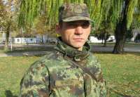Stariji vodnik Ivan Ristić, komandir streljačkog voda u 11. pešadijskom bataljonu Prve brigade u Pančevu