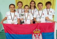 Članice Badminton kluba “Pančevo”, Sanja Perić i Anđela Vitman, bile su deo badminton reprezentacije Srbije za igrače do 13 godina