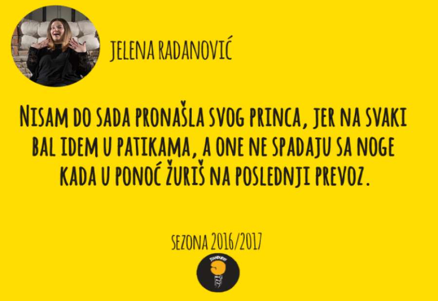 Stand up komičarka Jelena Radanović u Pančevu (VIDEO)