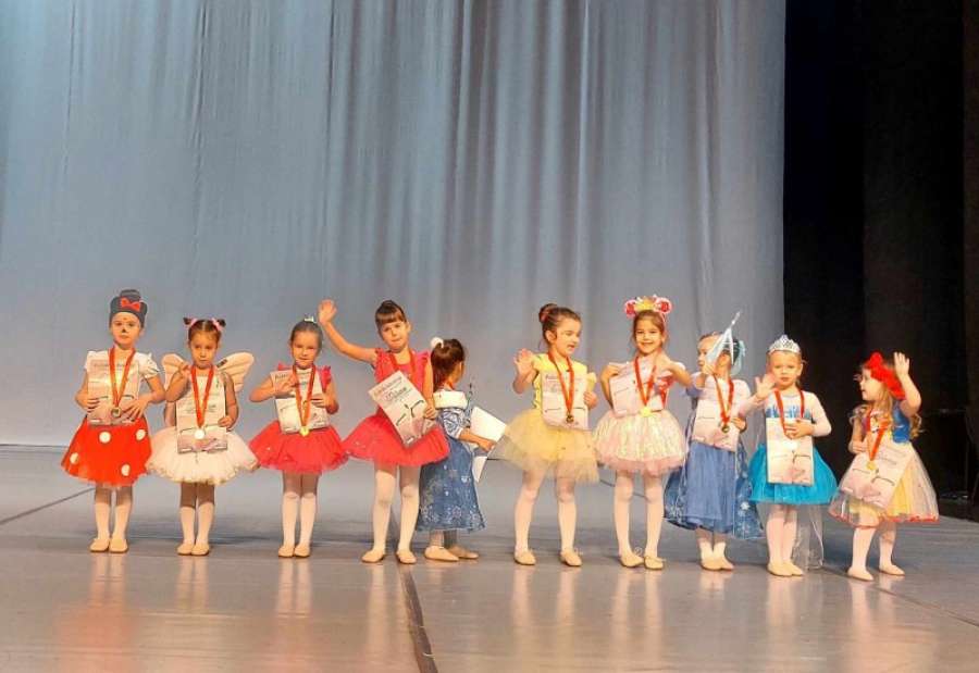 Plesni studio Balerina iz Pančeva osvojio je 58 zlatnih medalja