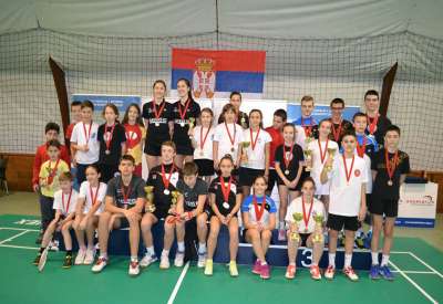 Juniorski kup “Beograd 2017” održan je u subotu, 16. decembra u Nacionalnom Badminton Centru na Adi Ciganliji i okupio je devet klubova