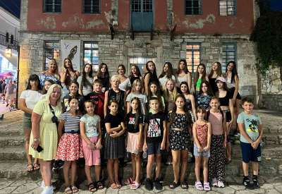 P.K. Balerina iz Pančeva na ovom kampu učestvuje sa 33 plesača uzrasta 8 do 16 godina