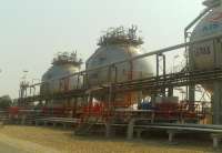 Rezervoari za skladištenje TNG u Rafineriji nafte Pančevo