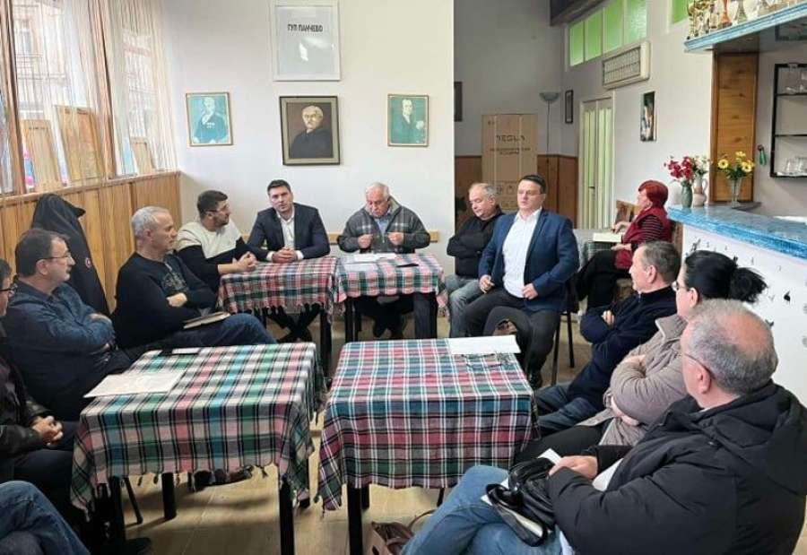 Rukovodstvo Grada Pančeva na sastanku s Udruženjem penzionera