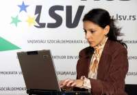 Marinika Tepić, šefica Izbornog štaba LSV Pančevo i članica Predsedništva LSV