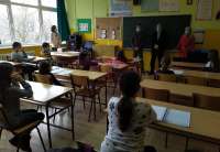 Čas solfeđa u školi u Banatskom Novom Selu