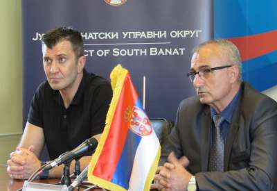 Ministar Zoran Đorđević i v.d. direktora Inspektorata za rad Stevan Đurović 