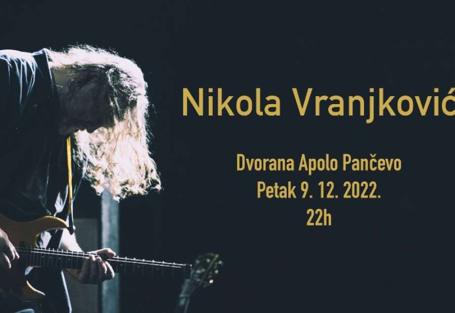 Koncert će početi u 22 sata u Dvorani Apolo u Pančevu