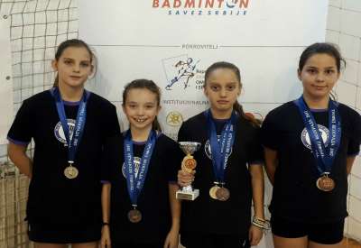 Učesnice turnira iz BK Pančevo osvojile su šest medalja