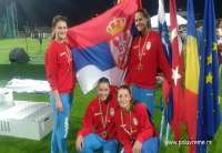 Zorana Barjaktarović je sa štafetom 4 x 100 metara u Srbiju donela bronzanu medalju