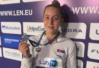 Anja Crevar s medaljom koju je danas osvojila u Kazanju
