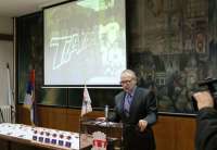 Predsednik kluba Darko Jovičić pozdravio je sve prisutne i podsetio na istoriju kluba