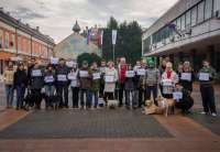 Protest građana ispred Gradske uprave Pančevo