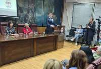 Na početku tribine prisutne žene pozdravio je gradonačelnik Pančeva Aleksandar Stevanović i poželeo im srećan praznik Dan žena