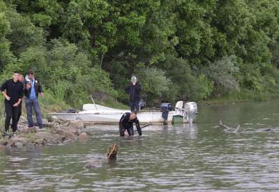 Očišćen je i plutajući otpad u blizini pančevačkih svetionika na ušću Tamiša u Dunav