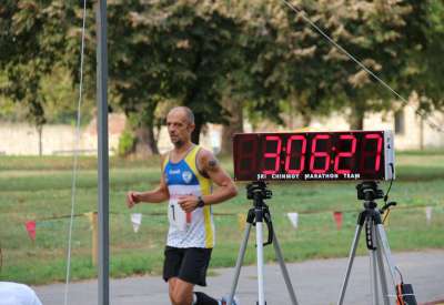 Mihal Šulja na ultramaratonskoj trci na Kalemegdanu
