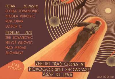 Tri žurke za novogodišnji vikend u „Štab Pogonu”