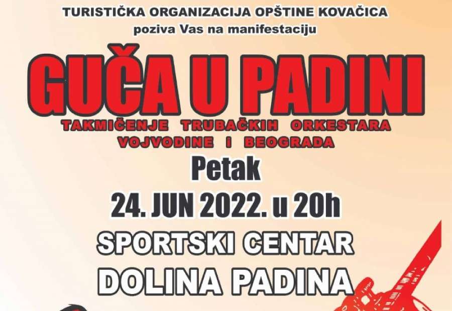 Kvalifikacije trubačkih orkestara Vojvodine i Beograda biće održano 24. juna u Padini