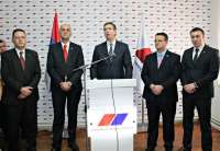 Aleksandar Vučić posetio je Gradski odbor Srpske napredne stranke u Pančevu