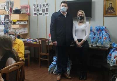 Gradonačelnik Pančeva Aleksandar Stevanović i predsednica MNRO Sanja Beli