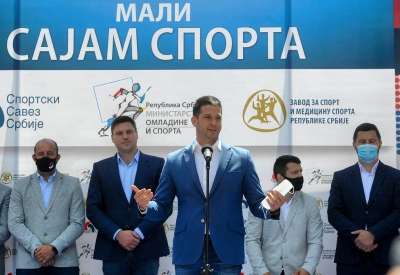 Ministar omladine i sporta Vanja Udovičić otvorio je u Pančevu 