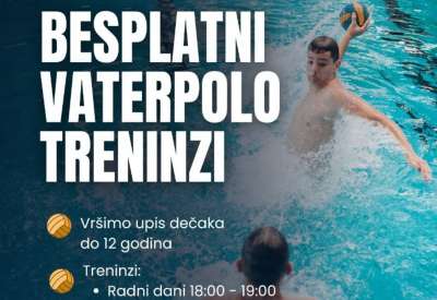 Ove godine 20 dečaka iz Pančeva iskoristilo je priliku da se priključi besplatnoj školi vaterpola