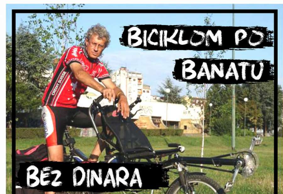 Biciklista iz Pančeva, Dušan Milojkov, svojim biciklom pet dana je putovao po Južnom Banatu i sve to zabeležio kamerom