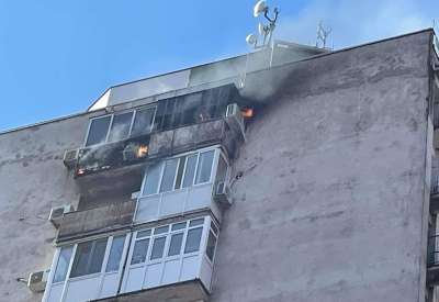 Požar je izbio u stanu na 12. spratu
