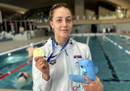 Plivačica Anja Crevar osvojila zlato u Luksemburgu