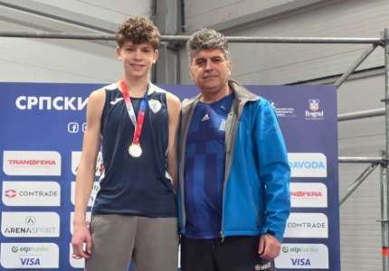 Ognjen Stojanović iz AK Dinamo prvak Srbije u skoku uvis