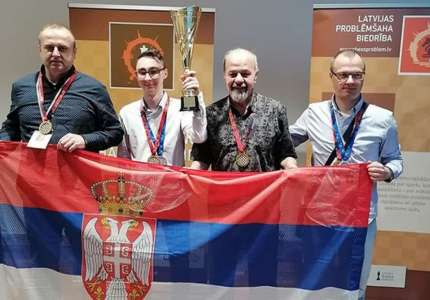 Reprezentacija Srbije ponovo prvak Evrope u rešavanju šahovskih problema: Najviše poena doneo Pančevac Ilija Serafimović