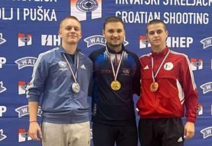 Streljaštvo: Aleksa Rakonjac osvojio dve medalje na turniru u Solinu