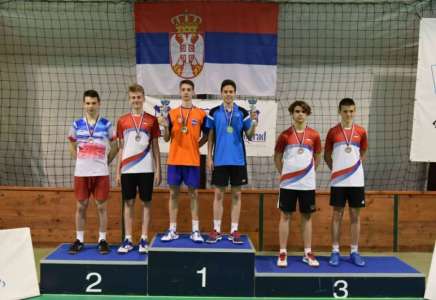 Badminton: Medalje za Mihajila Viga, Mašu Aleksić i Boška Jakovljevića