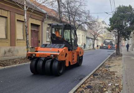 U Pančevu je u toku asfaltiranje dela ulice dr Svetislava Kasapinovića