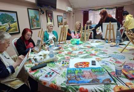 Prva Novogodišnja likovna kolonija u Gerontološkom centru Pančevo