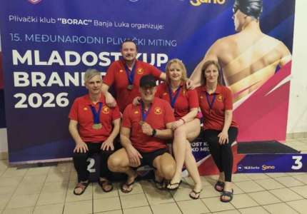 Plivači Sparte osvojili 20 medalja na međunarodnom takmičenju u Banjaluci
